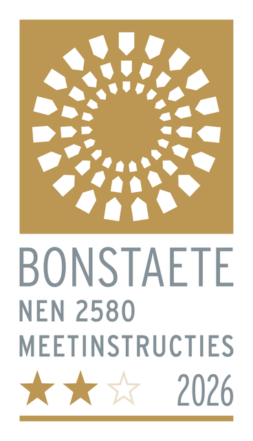 BONSTAETE — NEN 2580 keurmerk 2026, 2 sterren